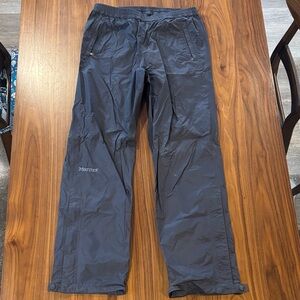 Marmot Men's Dark Gray Waterproof Pants